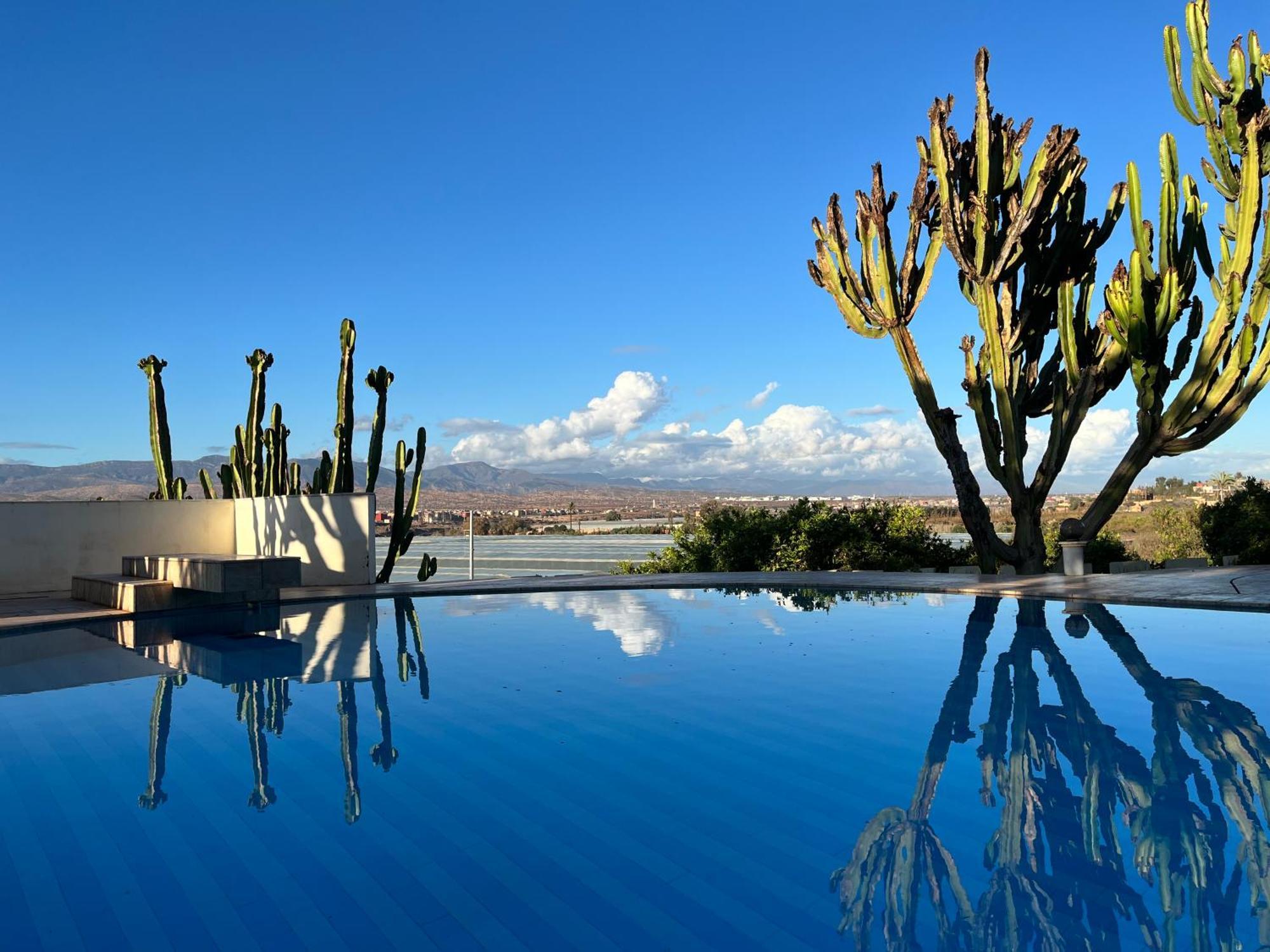 Tiguimi Vacances - Oasis Villas, Cadre Naturel Et Vue Montagne อกาดีร์ ภายนอก รูปภาพ